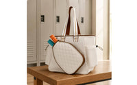 Pickleball Racket Bag Structured Pickleball Side Bag Pockets