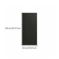 Rust-Resistant Stainless Steel Pegboard Heavy-Duty Tool Hanging Board Powder-Coated for Workshop, Garage