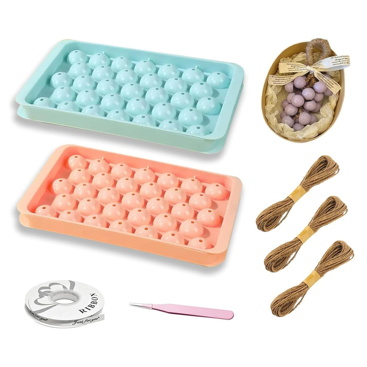 Grape Soap Mold DIY Grape Soap Making Kit Decorative Accessory for Gifts