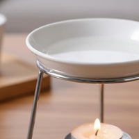 Multi-Use Essential Oil Burner Decorative Tea Light Dispenser Simple Design for Living Room