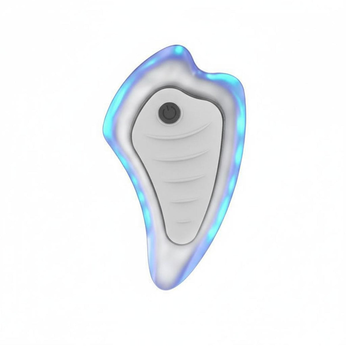 High-Frequency Vibration Facial Massager Enhances Skincare Absorption LED Light Treatment Massager Travel-Friendly for Home Spa