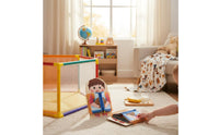 Hand-Eye Coordination Toddler Busy Board Cognitive Development Educational Method Busy Board Sturdy Construction Wooden Dressing Skills Toy Travel Friendly for Toddlers, Preschool