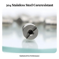 Cleaning Foam Generator Core Rust-Resistant Stainless Steel Orifice Nozzle Foam Lance Orifice Nozzle for Car Cleaners, DIY Enthusiasts