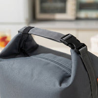 Lunch Box and Insulated Lunch Bags for Women, Oxford Cloth Cool Bag with Buckle Closure, Foldable Food Bag for School Picnic, Handheld Ice Bag