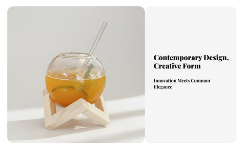 Creative Design Ball Shaped Glass Cup with Stand Multipurpose Sphere Glass Cup Multi-Purpose Ball Shaped Tumbler Atmospheric for Whiskey Lovers, Home Entertainers, Adults, Special Occasions, Cafes & Restaurants, Restaurant, Living Room