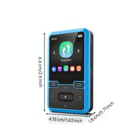 Portable Music Player with Stand Lightweight MP3 Player with Screen Electronics Rechargeable Multi-Functional for Commuters