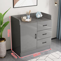 Dining Room Buffet Cabinet Large Capacity Dining Room Sideboard Simple Design Kitchen Storage Cupboard for Homeowners, Families, Entryway, Home Office