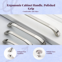 Zinc alloy drawer handle