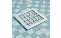 Square Pool Main Drain Cover Louvered Pool Drain Cover Slimline Flat