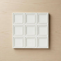 Miniature Wall Panel Realistic Look Dollhouse Ceiling Tile Original Style Decorative Miniature Panel for Hobbyists, Diorama