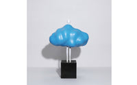 Figurine with Square Base Sculptural Abstract Sculpture Stylish for Sideboard