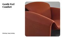 Minimalist Aesthetic clawdesign Armchair Sculptural Form Lounge Chair Ergonomic spinerest Indoor Seating high-resilience Foam padding for Design lovers, Interior Designers, Living Room, Bedroom, Reception Area, not in stockice