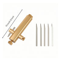 Precision Violin Purfling Groover Sharp Violin Purfling Tool Metal Long-Lasting for Instrument Repair
