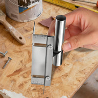 Long-Lasting Stainless Steel Plastering Trowel Rust Resistant Drywall Finishing Corner Tool High Hardness Drywall Corner Tool Easy to Clean for Masons, Plasterers, Construction Workers, Home Improvement