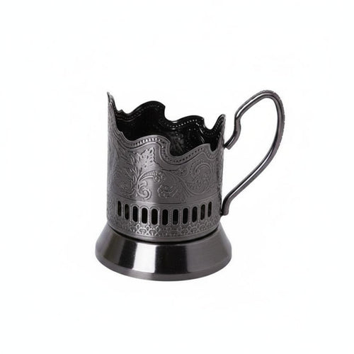 Podstakannik Retro Design Vintage Metal Cup Holder for Home Decor, Collectors