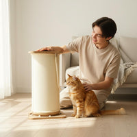 Extra Tall Cat Scratching Pillar Large Size Vertical Cat Scratcher Post Heavy Duty Pet Accessory for Cats