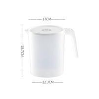 Plastic Water Pitcher Japanese Design Large Capacity Juice Jug Long-Lasting