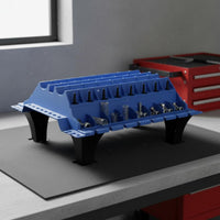 Cylinder Head Organizer Tray Easy Classification for Mechanics, DIY Enthusiasts