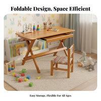 Adjustable Desk and Chair Combo Easy Assembly children's Furniture for Playroom