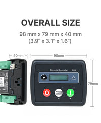 DSE3110MPU柴油发电机组控制器自启动远程监控控制面板generator
