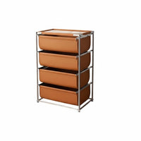 2-Tier Wheeled Stand On casters 2-Tier Rolling Trolley Space-Saving Easy Assembly for Homeowners, Home Office