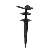 Garden Hose Holder with Stake Cast Iron Hardware Heavy Duty for Yard, Flower Bed