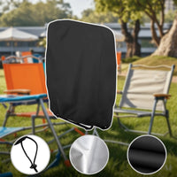 Folding Chair Cover Waterproof Outdoor Folding Chair Cover Dustproof for Backyard, Balcony, Camping