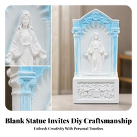 Altar Statue Embossed Relief Home Decor Decorative for Prayer Room