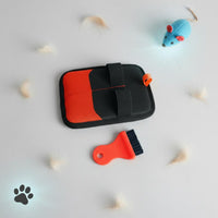 Pet Hair Removal Glove Anti-Slip Grip Electrostatic Remover for Furniture