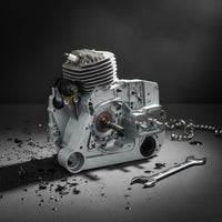 MS660 Crankcase Kit Easy Install MS066 Engine Crankcase Cost-Effective