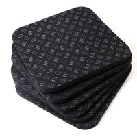 正方形跑步机防滑脚垫黑色Treadmill Mat Pad（ZLP2536）