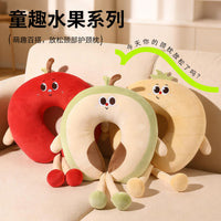 Cartoon U-Shaped Neck Pillow with PP Cotton Filling for Travel and Office