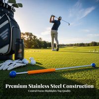 Golf Swing Stick Weighted Ends Golf Training Stick Two-Handed