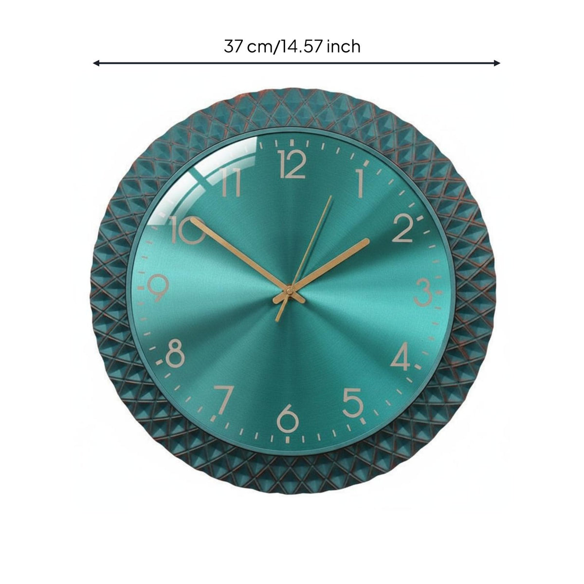 Retro Wall Timepiece Battery Operated Home Decor for Living Room