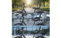 Bike Seat with Backrest Comfortable Cycle Saddle Padded Bike Seat with Back Support for Adults, Commuters, Casual Riding, Commuting