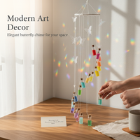 DIY Rainbow Bottle Wind Chime Kit for Gifting
