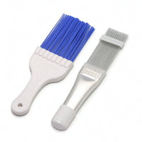 Fin Comb with Coil Brush 2-in-1 Tool Easy to Use for Heat Exchanger Cleaning