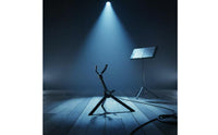 Folding Saxophone Stand Metal Construction Altos Sax Stand Lightweight Folding Saxophone Rack for Saxophonists, Artists, Travel, Stage