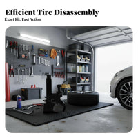 No Power Required Manual Tire Changer Heavy Duty Manual Bead Breaker Easy Operation for DIY Mechanics, Roadside Repair