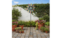 Solar Blade Wind Weather-Resistant Rotating Blade Garden Whirligig Easy To