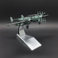 1:100 Scale Model Airplane Die-  WW2 Fighter Aircraft Model Detailed Finish Collectible for Collectors, Desk