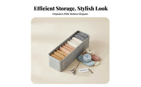 7compartment Underwear Divider Space Saving Drawer Organizer debrisresistant for Dorm Room
