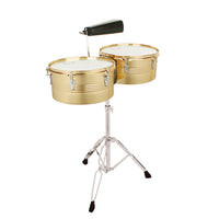13/14 Inch Steel Timbales Drum for Adults with Three Color Options