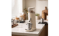 Electric Coffee 60-Step Coffee with Measuring Cup Cup Adjustable for Baristas, Espresso, Pour-over, Kitchen