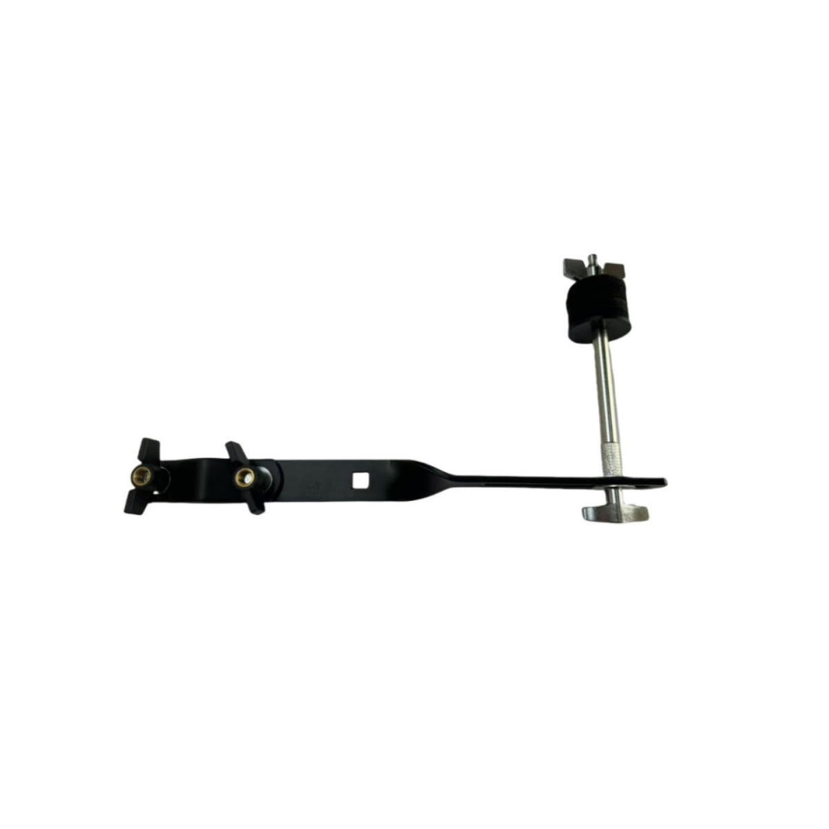 Multi-Purpose Percussion Mount with Rod Heavy Duty Drum Clamp with Rod Long-Lasting Drum Set Extension Clamp Space-Saving for Drummers, Percussionists