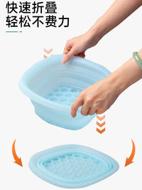 可折叠脸盆冰敷冰块模具冰水盆多用冰格制冰盒创意按压冻冰块神器