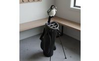 Soft Golf Cover with Knit Sleeve Sheltering Penguin Golf Club Cover Novelty Penguin Headcover for Golfers