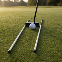 Golf Alignment Stick Training Aid Set for Putting and Swing Correction