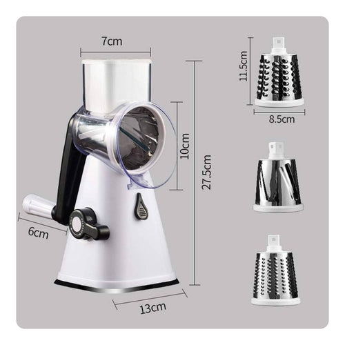 Hand Crank Vegetable Chopper Multi-Functional Manual Vegetable Shredder