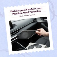 SUV speaker cover, dustproof fit.
